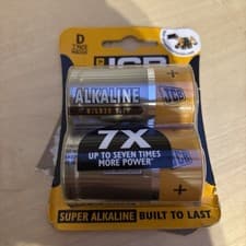 Image of JCB D Size LR20 Size Super Alkaline Batteries for Household Appliances Pack of 2