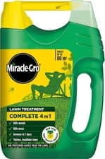 Image of Miracle-Gro EverGreen Complete 4in1 2.8kg 80m2 Garden Lown Grass Food No 1