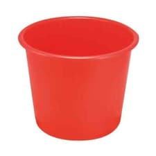 Image of Q-Connect Waste Bin 15 Litre Red CP025KFRED