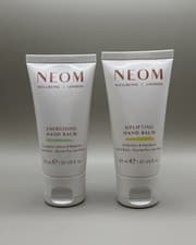 Image of NEOM Hand Balm Duo 2x30ml each - Energising & Uplifting Hand Balm New