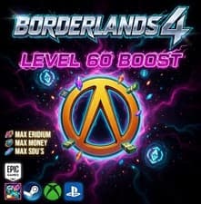 Image of Borderlands 4 | INSTANT LEVEL 60 BOOST + MONEY/ERIDIUM/SDU’s | XBOX, PS5, PC