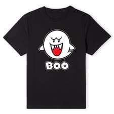 Image of Official Super Mario Boo T-Shirt - Black
