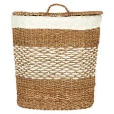 Image of Oval Multi Seagrass Basket With Lid