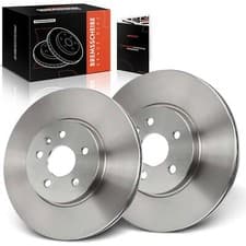 Image of 2x Brake Discs Front Pair for Opel Vauxhall Mokka Chevrolet Trax 300mm 13502059