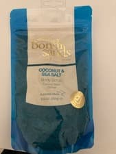 Image of BONDI SANDS Coconut Sea Salt Body Scrub 250g. Oil-Free Formula Gently Exfoliates