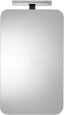 Image of Croydex Medway Mirrored Cabinet Stainless Steel Silver, Medium WC871405E