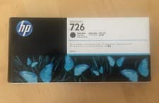 Image of Genuine HP 726 Ink - MATTE BLACK CH575A / T1200 T1300 T2300 (INC VAT) BOXED