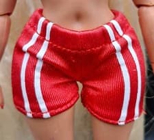 Image of OMG LOL Surprise Fashion Clothes. Swag Fab Red Stripe Shorts. NEW out of Box!!