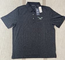 Image of Cutter And Buck Philadelphia Eagles Advantage Tri-Blend SpaceDye Polo XL NWT