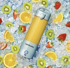 Image of nutribullet Cordless Portable Blender On The Go Smoothie Juice Maker - Blue
