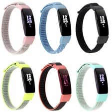 Image of For Fitbit Inspire 3/2 / Inspire HR Woven Nylon Sport Loop Strap Wrist Bands UK