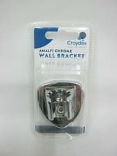 Image of Croydex Amalfi Chrome Shower Head Wall Bracket AM251241