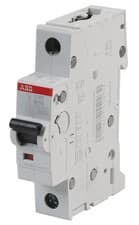 Image of Abb - S201-B63 - Circuit Breaker, Thermal Mag, 1 Pole,63a