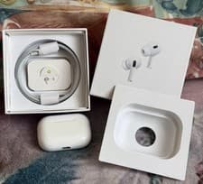 Image of Apple AirPods Pro 2nd Generation with MagSafe Wireless Charging Case - White