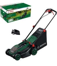 Image of Bosch Rotak 18V2-38 Twin 18v 36v Cordless Lawnmower Lawn Mower 32cm Bare Unit