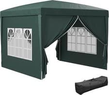 Image of 2X2m 3X3m 3x6m Pop-up Gazebo Marquee Canopy Outdoor Garden Party Wedding Tent UK
