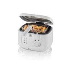 Image of Swan Deep Fat Fryer - SD6080N - 2.5L Square Non-Stick in White