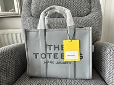 Image of Marc Jacobs The Leather Medium Tote Bag