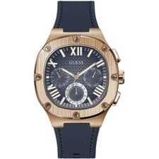 Image of Guess GW0572G1 Men Headline Blue Silver Watch