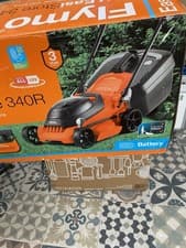 Image of Flymo 36V EasiStore 340R Cordless Lawnmower Kit 18V Batteries, 2-Pack