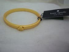 Image of Kate Spade Everyday Spade Thin Bangle Bracelet Gold Colour New BNWT C2366 - J221