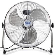 Image of Futura 20 Inch High Velocity Floor Fan Large Metal Adjustable Cooling Industrial