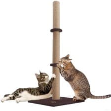 Image of 89cm Cat Scratching Post Extra Tall Sisal Kitten Scratch Tower Heavy Duty