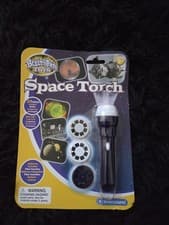 Image of A Brainstorm Toy Space Torch and Projector with three image discs included
