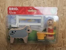 Image of Brio Farm Kit 30399 18 Months + New Sealed 2016 Wooden Toy