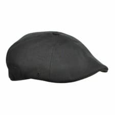 Image of KANGOL Hat Men's Wool Flexfit 504 Ivy Cap Black Sizes: S-M, L-XL