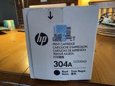 Image of HP 304A Laserjet Black Cartridge CC530A Toner Genuine Original - New Sealed