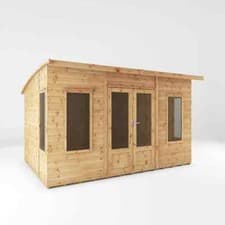 Image of 12 x 8 Helios Summerhouse with Curved Roof