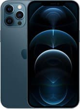 Image of Apple Iphone 12 Pro Max 256GB 5G Pacific Blue Unlocked Very Good Condition