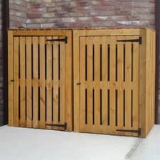Image of Shire Double Wheelie Bin Store