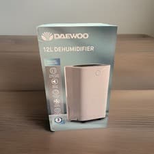 Image of Daewoo 12L Electric Dehumidifier Prevent Damp Mould Humidity Control Quiet Mode