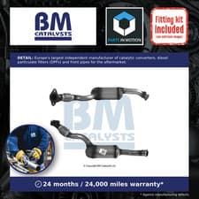 Image of Catalytic Converter Type Approved + Fitting Kit fits RENAULT TWINGO Mk1 1.2 BM