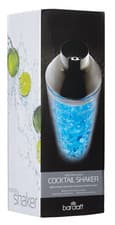Image of BarCraft 700 ml Glass Boston Cocktail Shaker with Easy to Follow Printed Recipes