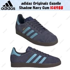 Image of adidas Originals Gazelle Shadow Navy Gum IG4988 Men's Size