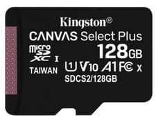 Image of Kingston Micro SD Card 32GB 64GB 128GB 256 Class 10 SDXC Phone Memory & Adapter