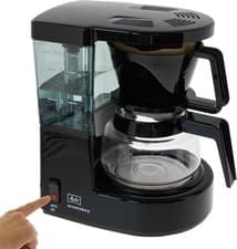 Image of Melitta Filter Coffee Machine, Aromaboy Model, Stainless Steel, Black, Art.No. 6