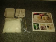 Image of Create Your Own Candles Kit – Hinkler – Make 2 Candles + 24 Page Book –