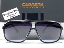 Image of NEW CARRERA GRAND PRIX 3 Black & Translucent Frame Grey Gradient Sunglass 80S9O