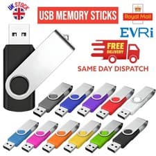 Image of Memory Stick USB 2.0 High Speed Pen Flash Drive 1/2/4/8/16/32/64/128 GB Lot