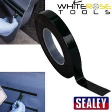 Image of Sealey Double-Sided Adhesive Foam Tape 19mm x 10m Green Backing High Tack