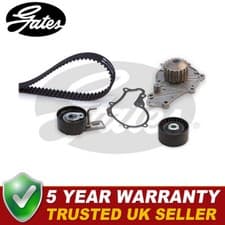 Image of Gates Timing Belt + Water Pump Kit Fits Ford Citroen Peugeot Volv... - KP15656XS