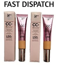 Image of IT CC Your Skin But Better CC+ Cream SPF 50+ Full Size 1.08 oz LIGHT or MEDIUM