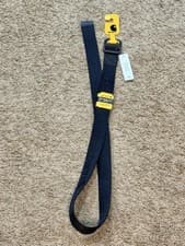 Image of Carhartt Ladder Lock Belt Men’s L Black Nylon Webbing Low Profile Buckle 36-38"