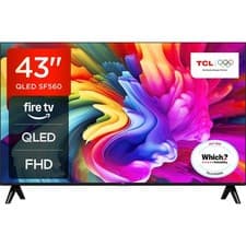 Image of TCL 43SF560-UK 43 Inch QLED Full HD Smart TV Bluetooth WiFi