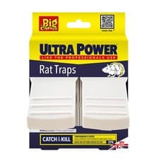 Image of The Big Cheese Ultra Power Ready-Baited Rat Trap - Twinpack, Kills Rats, Ready-T