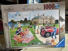 Image of New Ravensburger Jigsaw Puzzle The Stately Home 1000 Pieces Days Out Puzzle No.1